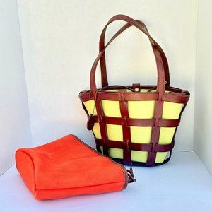 Just Camapagne iconic basket bag with Two inserts!